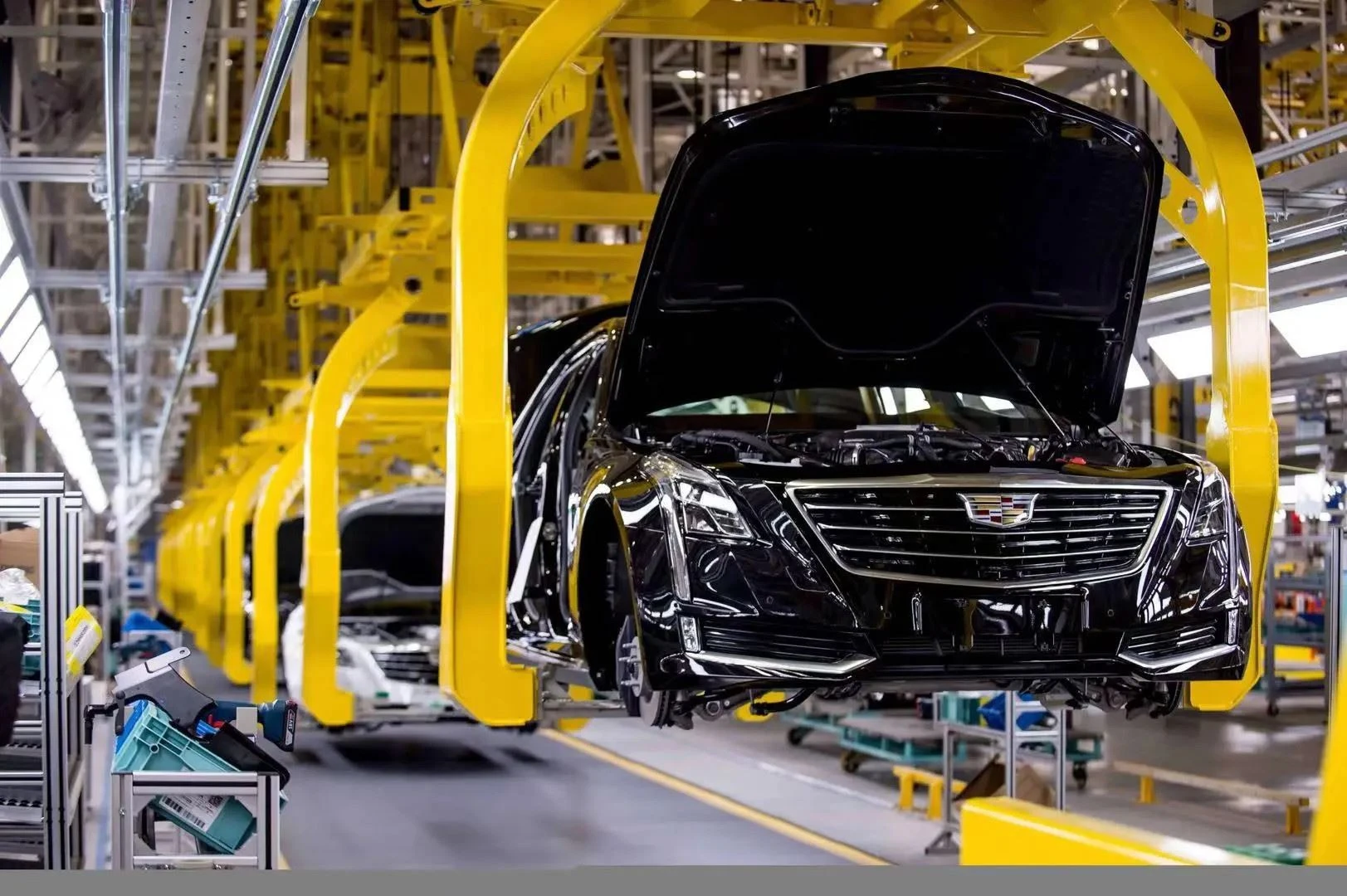 Sistem Untuk Bangunan di Shanghai GM Cadillac